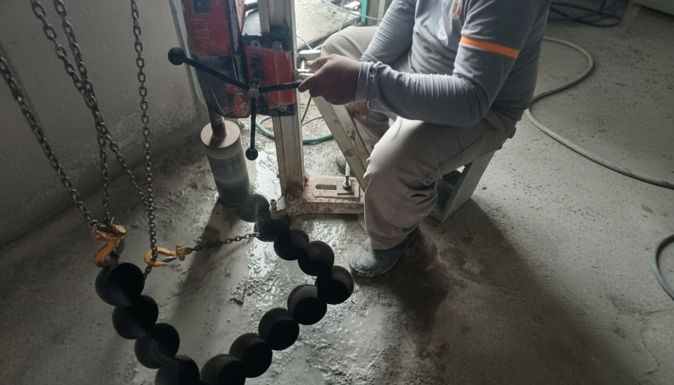 Equipe Fura Tudo - Profissionais especializados em perfuração de concreto
